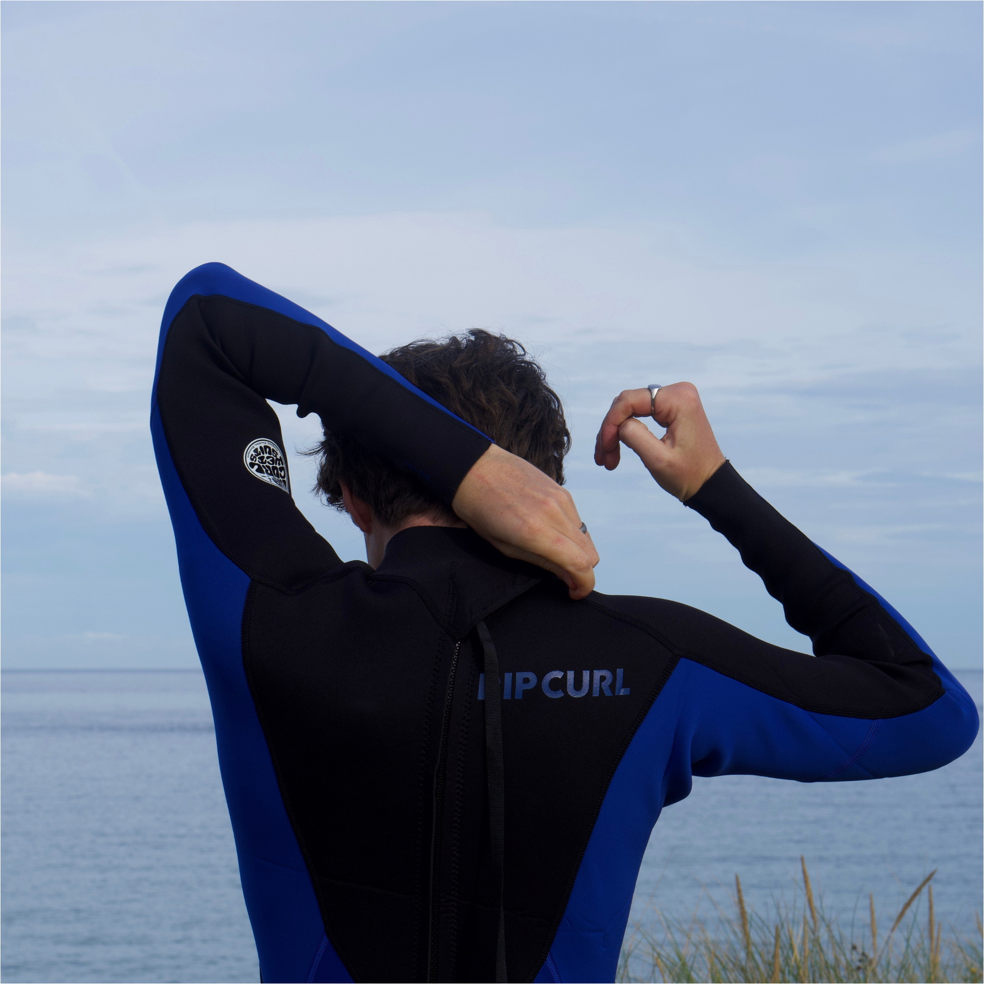 2026 Rip Curl Homem Trad 4/3mm Back Zip Fato De Neopreno 18CMFS - Blue